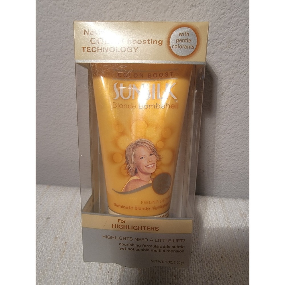Sunsilk Color Boost for Highlighters Blonde Bombshell Net Wt 6 oz NEW